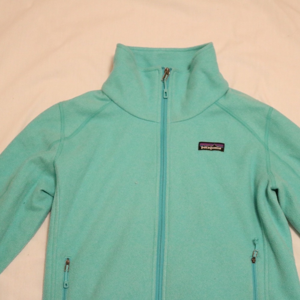 Bright Blue Patagonia Jacket
